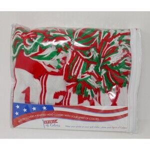 Spirit of Colors Knitted Driver & Fairway Golf Club Covers NOS